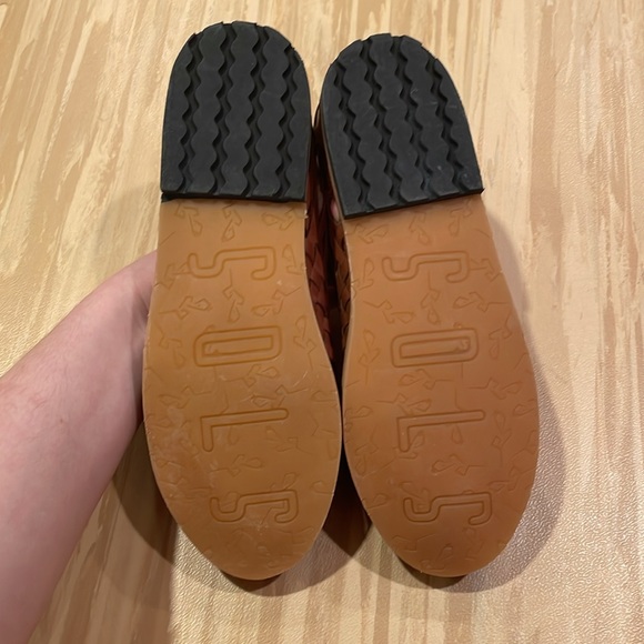 Sols Ana Genuine Leather Classic Mexican Huarache Sandal Flats Brown Size 9 - Picture 12 of 13